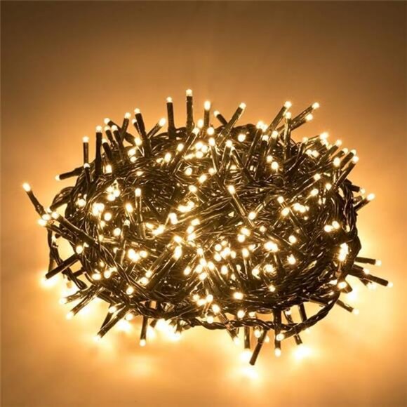 500 LED 49ft Christmas Cluster Lights Christmas String Lights Decoration Lights - Picture 8 of 8